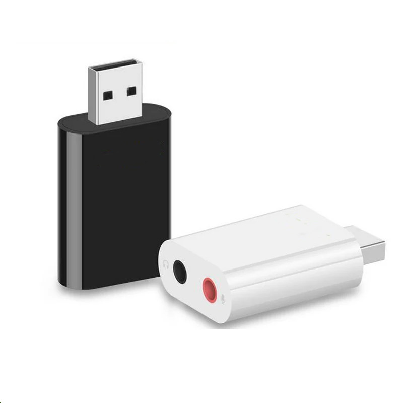 Внешний USB звуковая карта к разъему 3 5 мм адаптер для наушников аудио звук