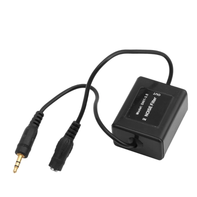 

Drop Ship 3.5mm Headphone Mini Jack Ground Loop Isolator Noise Filter Car Auido Stereo New