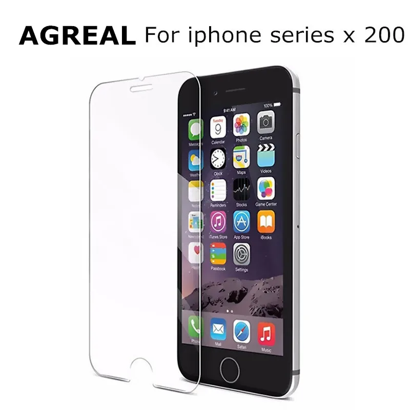 imágenes para 200 unids/lote 2.5D 0.3mm 9 H Dureza Templado superior de cristal protector de pantalla para iphone 4s 5 5s 5c 6 6 7 6/7 splus protectora película imágenes para 200 unids/lote 2.5D 0.3mm 9 H Dureza Templado superior de cristal protector de pantalla para iphone 4s 5 5s 5c 6 6 7 6/7 splus protectora película