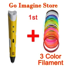 3d drawing printer pen christmas gifts 3d printer pen Drawing wiht 1.75mm ABS/PLA for kids birthday present art Useful gifts