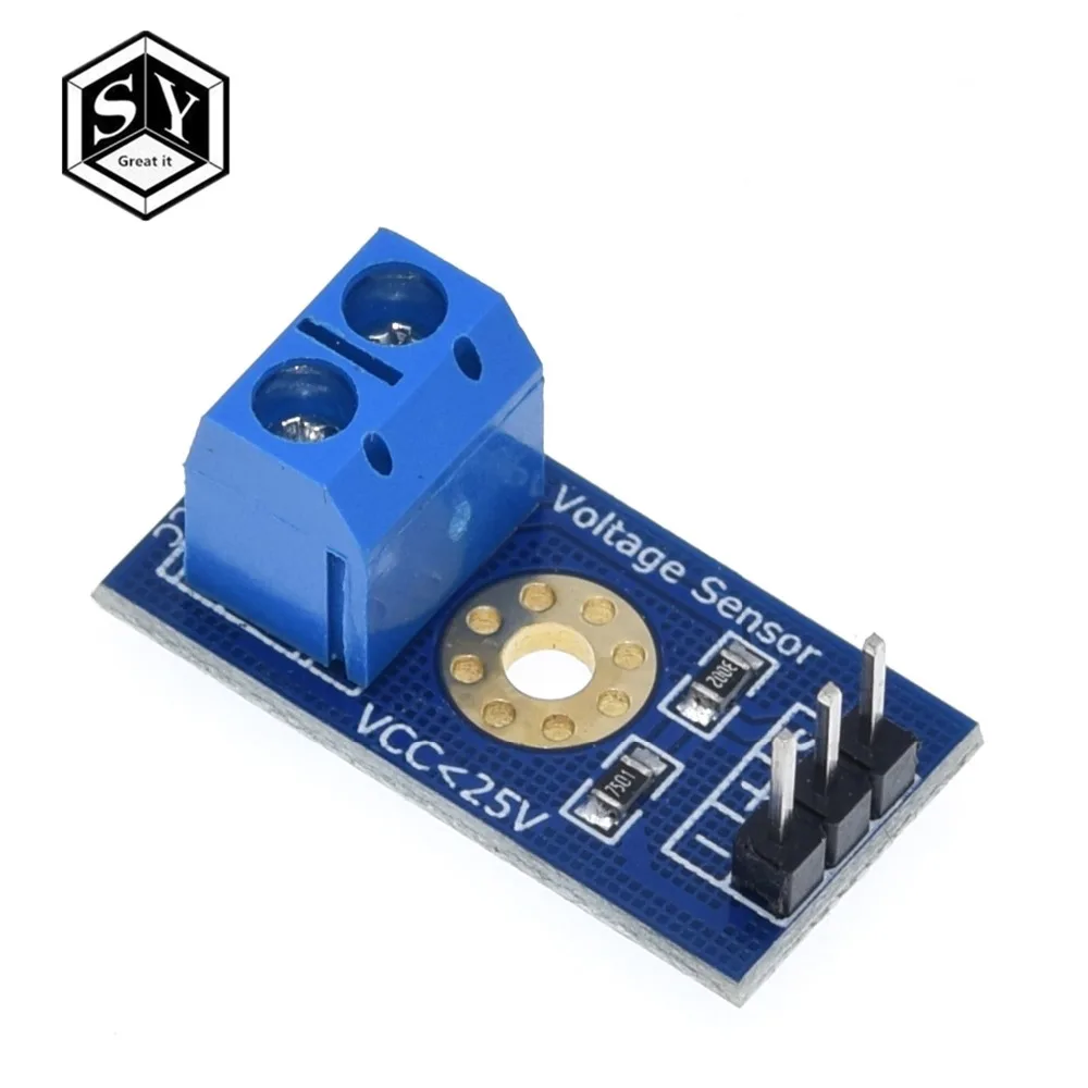 

1PCS Graet IT Standard Voltage Sensor Module Test Electronic Bricks For Robot For Arduino