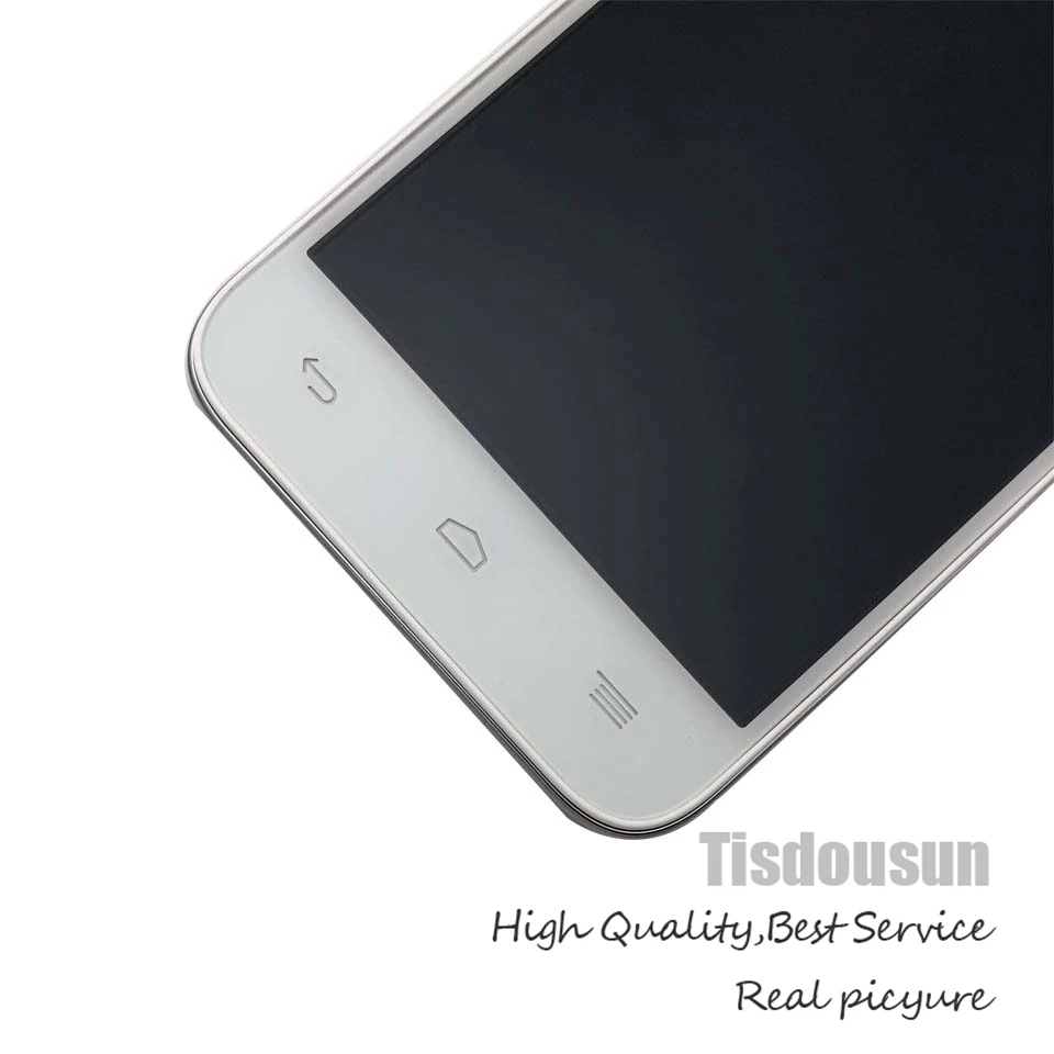 Alcatel ot6016 LCD Display With Frame white (4)