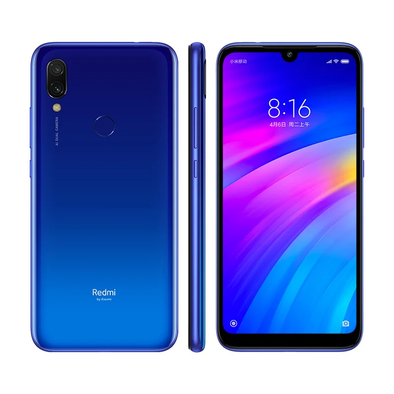 Xiaomi Redmi 7 с глобальной ПЗУ 32 ГБ 3 Восьмиядерный мобильный телефон Snapdragon 632 4000 мАч