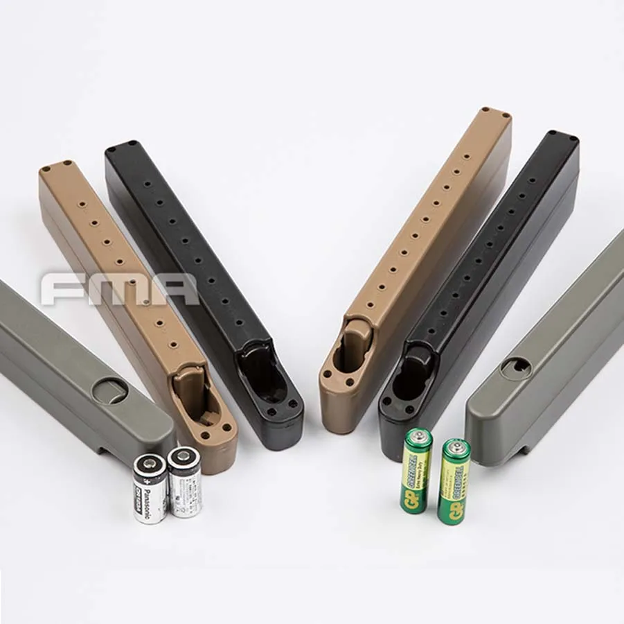 

FMA Tactical Hunting Airsoft Function Battery Storage Case Box magazine-style for 555/CR123 BK/DE/FG Free Shipping