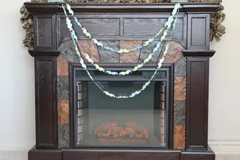 

SAMPLE SALE - Lime and Aqua Chevron Mustache Garland - Mustache bash, Mustache theme, Lime and Aqua, Its a boy, garland,