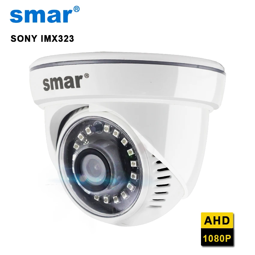 Smsony IMX323 CMOS 18 Nano IR LEDS HD 1080P аналоговая купольная камера высокого разрешения камера наблюдения IR Cut фильтр с работой AHDH/AHDNH AHD DVR