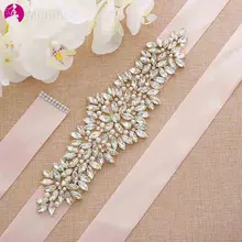 MOLANS ручная дрель для воды Opals ремни для невесты лента для свадебного платья Лоскутные жемчужные бриллианты пояса с цветами для платья ювелирные изделия