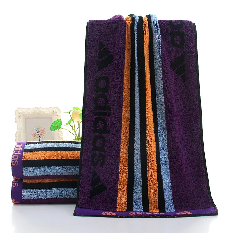 100 Cotton sports towel elastic adult household towel Travel Gym