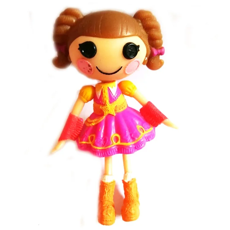 3 дюйма оригинальные MGA куклы Lalaloopsy Мини-куклы для девочек игрушка игровой домик каждый уникальный подарок на день рождения S4130 - Цвет: 39