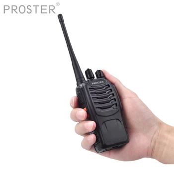 

Proster 1 Piece for Walkie Talkie Two Way Radio Handheld Transceiver Portable F-Antenna HAM With Earpiece 16CH Kit Tool