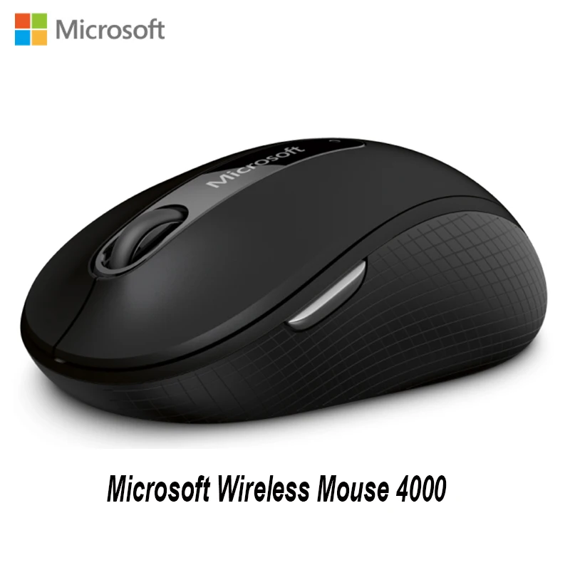 Microsoft 4000 Портативный с Blueshin Технология Bluetooth 4,0 для ноутбуков с USB разъемом Интерфейс 2,4 ГГц 1000 Точек на дюйм Silent Беспроводной Мышь
