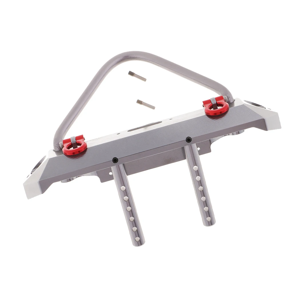 Metal Alloy Front Bumper Collision for Axail SCX10 1/10 RC Crawler Climbing Car Parts Accessories
