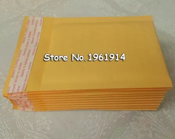 

18*23cm Yellow Bubble Bags Mailer 7.1"X9.1" Padded Envelopes Kraft Paper Evenlopes DIY Packaging Bag Free Shipping 120pcs