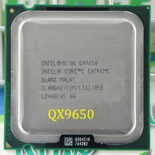 Intel core 2 quad QX9650 настольный процессор/3,0 г/12 Мб кэш-памяти/LGA 775/FSB 1333 МГц/130 Вт