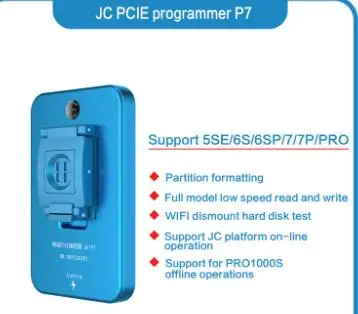 JC-P7 PCIE NAND Программист Read rewrite flash former Memory инструмент для обновления для iPhone 5SE 6 S 6SP 7 7 P для ipad Windows исправление ошибок - Цвет: PCIE P7