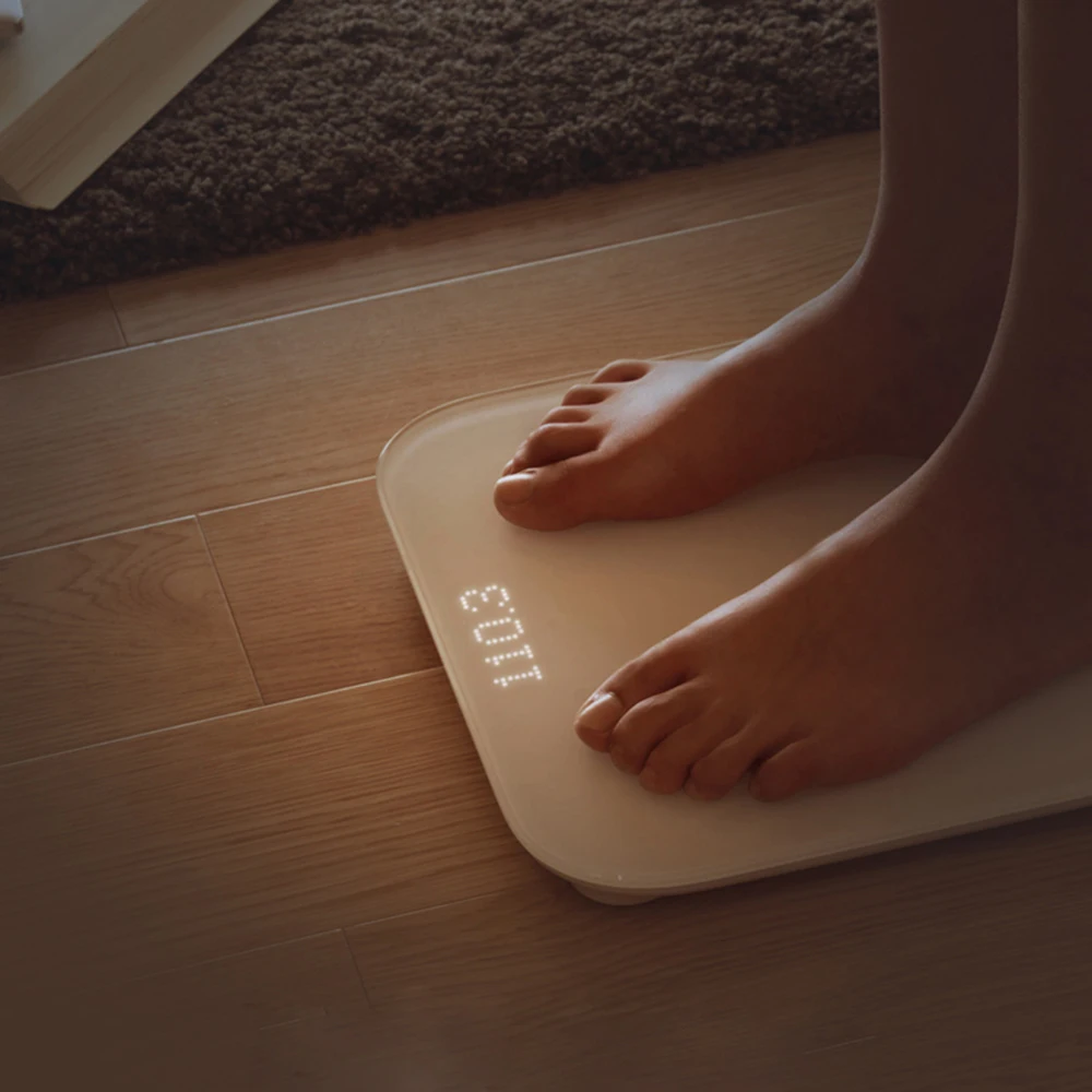 Умные весы Xiaomi Mi Weight Health цифровые Поддержка Android 4 iOS 7 с Bluetooth 0 белый|Смарт-гаджеты|
