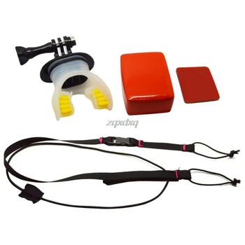 

Teeth Braces Holder Surfing Underwater Camera Mouth Mount For GoPro Hero 6/5/4/3 Drop Ship Electronics Stocks