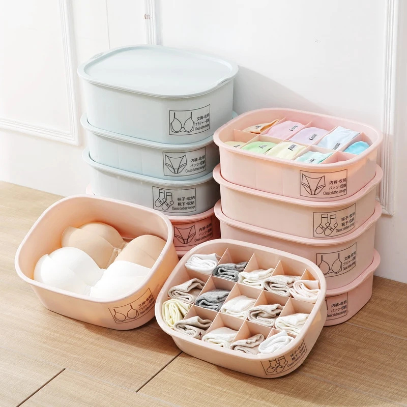 LIYIMENG Drawer Organizers Storage Box Ties Socks Shorts Bra Underwear Casket Container Clothes Sorting Bowl LIYIMENG Drawer Organizers Storage Box Ties Socks Shorts Bra Underwear Casket Container Clothes Sorting Bowl