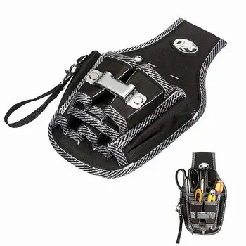 

Faroot New Black 9 In1 Electrician Waist Pocket Tool Belt Pouch Bag Screwdriver Utility Kit Useful