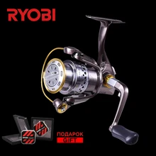 RYOBI ZAUBER 1000/2000/3000/4000 японский Рыбалка Катушка коррозионно-стойкие колесо из цельнометаллического корпуса Спиннинг рыболовная Катушка