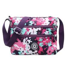 Женская сумка через плечо, Женский светильник, нейлоновая сумка Bolsas для девочек, сумка через плечо, водонепроницаемая, тканевая сумка