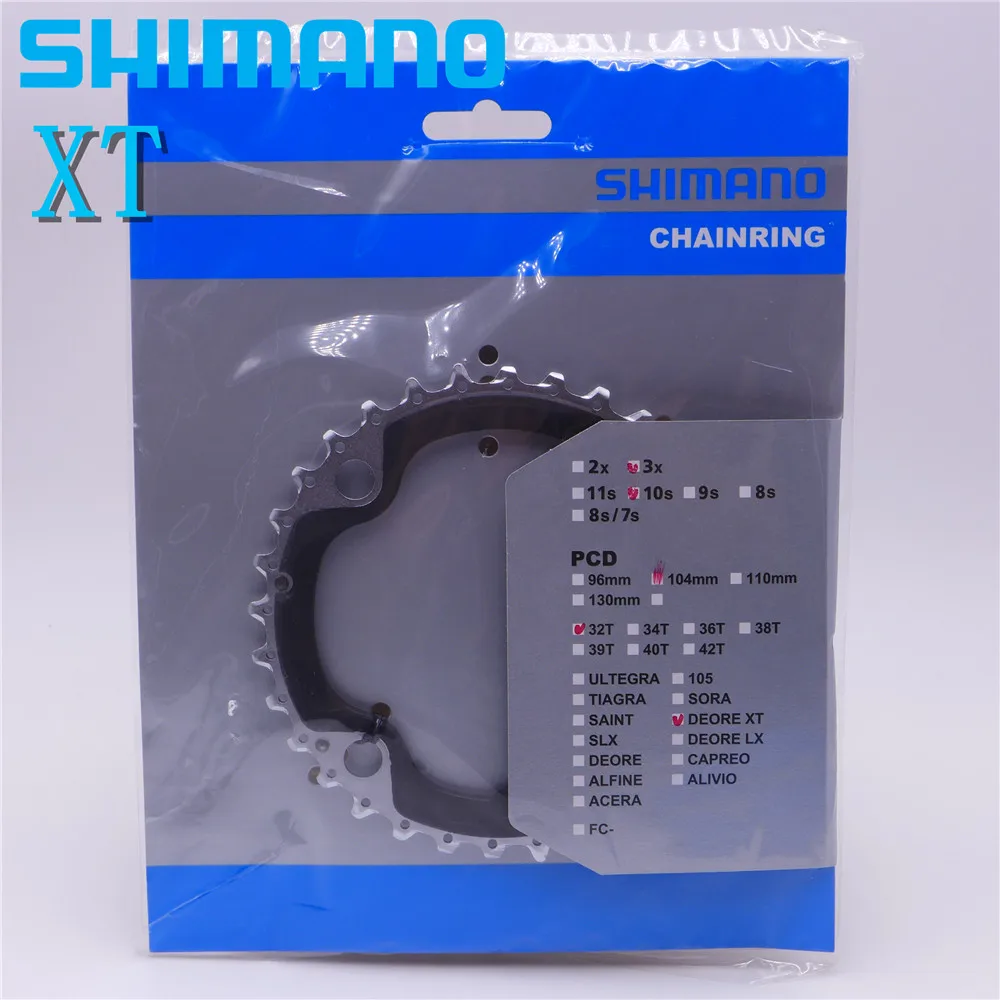 SHIMANO Deore XT FC M8000 M780 M785 M770 M782 кривошипная звезда 9s 10s 11 Speed 30T/32T/34T/36T/38T/40T/42T/44T|Шатун и