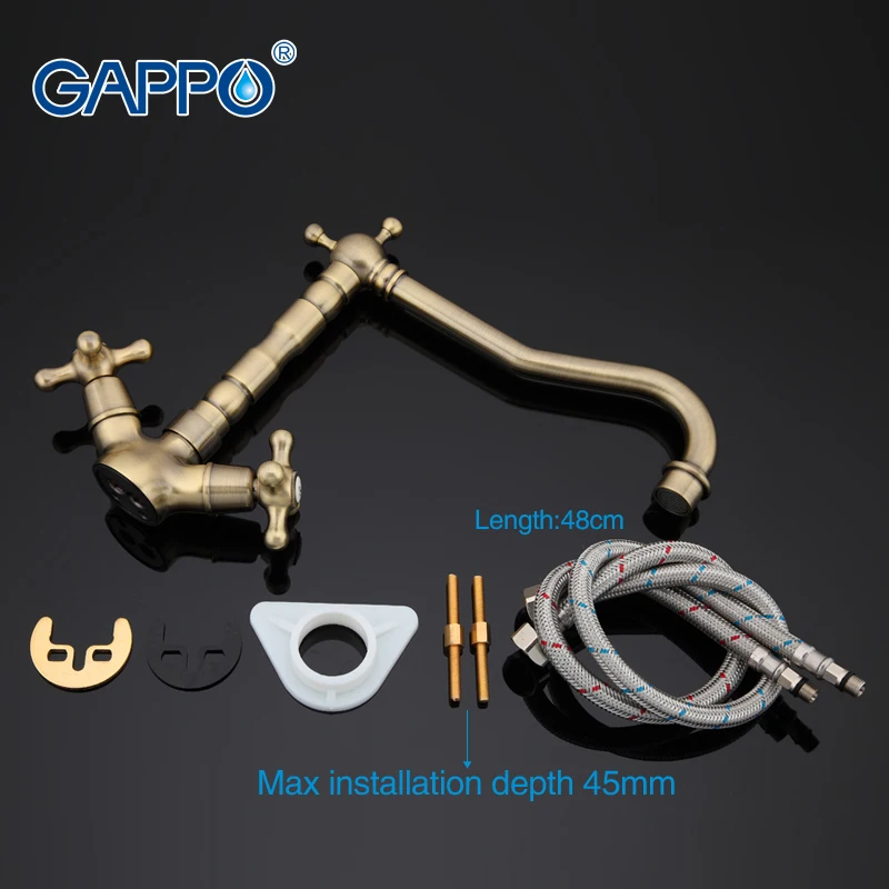 Купить гаппо старинной кухне кран воды смесители латунь смеситель для ...