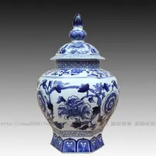 Эстетическая керамическая голубая и Белая Фарфоровая Ваза фарфоровая Новинка украшение дома