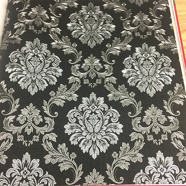 beibehang schwarz einfarbig tapete plain textur tuch muster tapete schlafzimmer wohnzimmer bar hotel tapete - Muster Tapete beibehang schwarz einfarbig tapete plain textur tuch muster tapete schlafzimmer wohnzimmer bar hotel tapete - Muster Tapete
