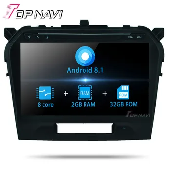 

2 din 10.1''Android 8.1 Car Audio GPS Navigation For Suzuki Grand Vitara 2015 Car Multimedia Players Bluetooth Wifi with Map MP3