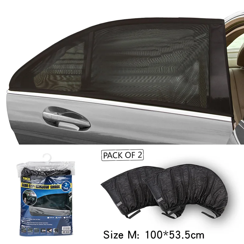 Tirol Pare Soleil De Voiture Maille Protection Uv Fenetre Arriere Porte Arriere Cote Voyage En Exterieur Taille 2pc Ta M 100x53 3cm Livraison Gratuite Aliexpress