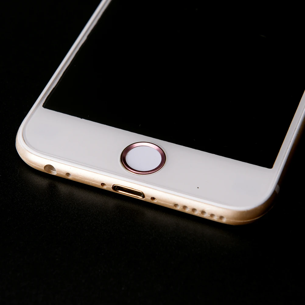 Сенсорная ID кнопка домой наклейка защита для клавиатуры keycap iPhone 5S 6 6s 7 7S Plus