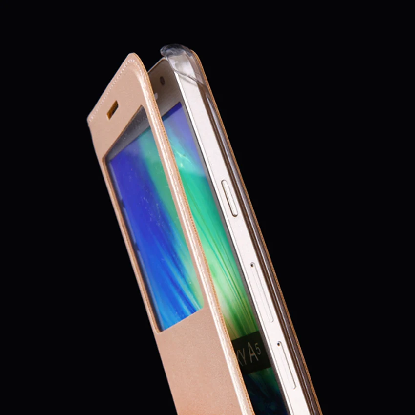 Кожаный чехол с откидной крышкой для Samsung Galaxy A5 2016 A 5 SM A510 A510F A510FD телефона защитой