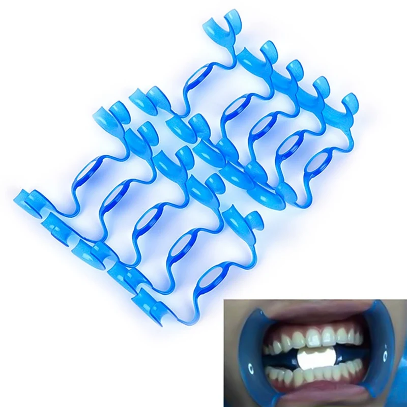 

M Type Mouth Opener Cheek Retractor Teeth Whitening Dental Blue M-Shape Blue Cheek Retractor Oral Hygiene