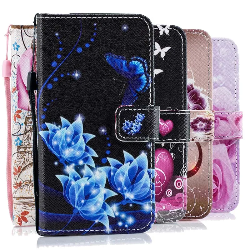 

Fashion Flip Leather Stand Wallet Card Holder Cover Case For Samsung Galaxy J2 Core J2Core 5.0inch SM J260F J260M J260G J260Y