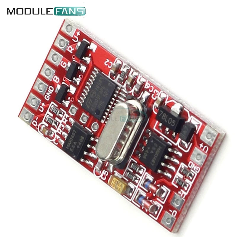 72 Вт 3 DMX512 кодировщик декодер плата кодер Освещение Драйвер модуль для RGB LED
