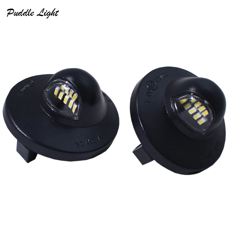 

2x9smd LED License Plate Light Lamp Assembly Replacement For Ford F-150 F-250 F-350 F-450 F-550 Superduty Ranger Explorer Bronco