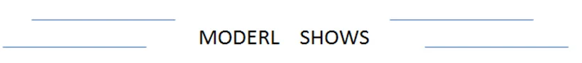 model shows