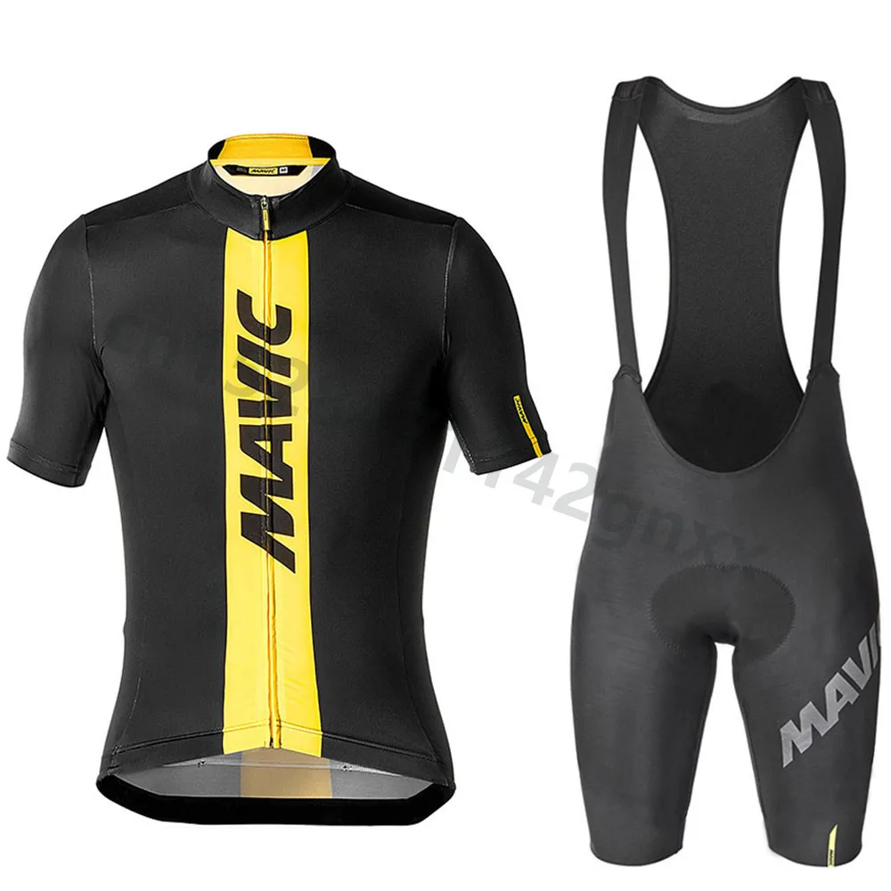 Новинка, профессиональная команда MAVIC, набор Джерси для велоспорта, одежда для горного велосипеда, мужская летняя быстросохнущая одежда для гонок и велоспорта, ropa ciclismo hombre