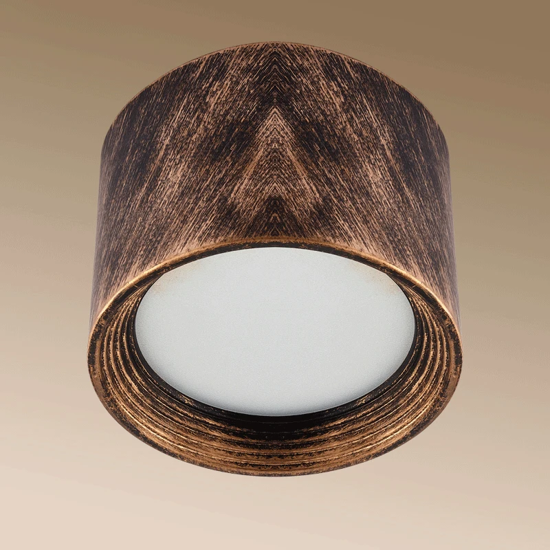 

Surface Mounted Cylindrical LED COB Downlight Gold Reflector 3W 5W 7W 12W 18W LED Ceiling Bulbs Lamp Spot Light LED Downlight