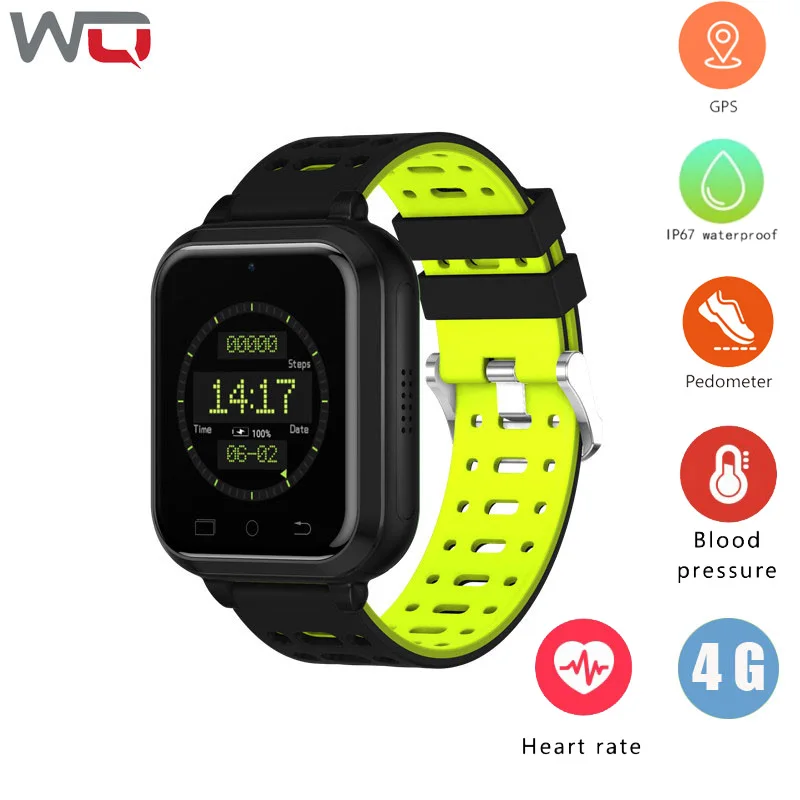 WQ Q1 Pro 4G Вызов Смарт часы телефон мужчины Android 6 0 1G + 8G GPS Smartwatch Wifi пульсометр