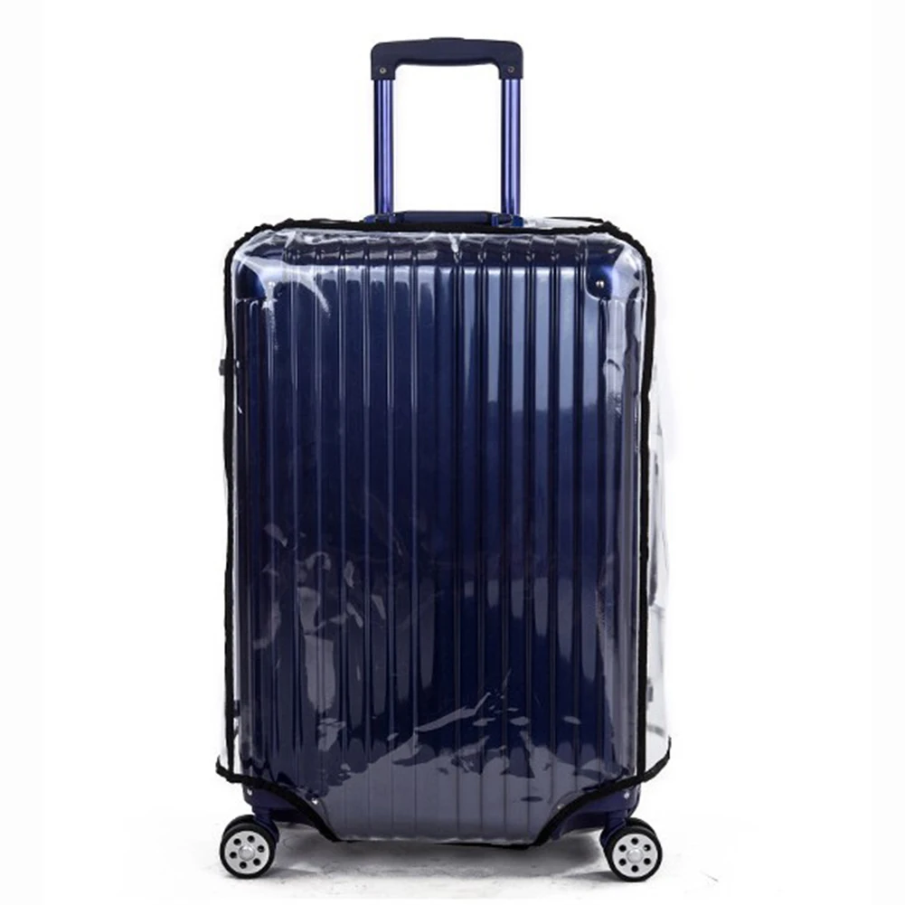 Защитный чехол для багажа от 22 до 30 дюймов прозрачный чехол от пыли против царапин чемодан тележка чехол пылезащитный чехол для путешествий