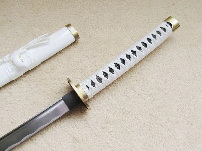 S2669 ANIME RORONOA ZORO WADO ICHIMONJI SWORD BRUSH HAMON BLADE / FULLER 41
