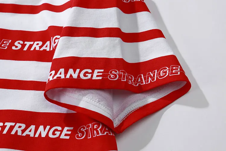 Striped Full Letter TShirts 9
