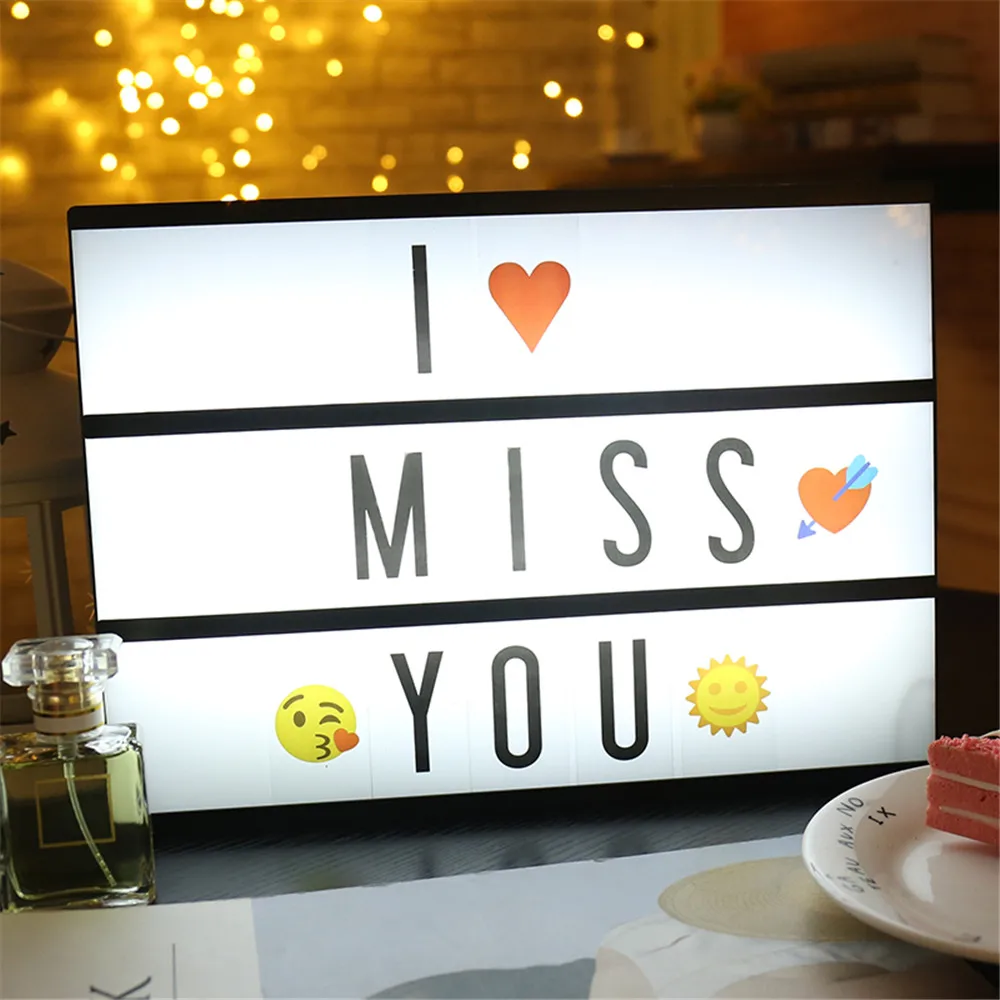 3 линии A4 кинематографический световой короб светодио дный lightbox букв 85