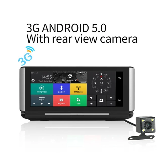 Anfilite 10pcs 6.86 inch 1920*1080 3G 4G ADAS CAR DVR OS Android 5.1 DDR 1G 16G WIFI Full hd 1080P Video Recorder gps navigation