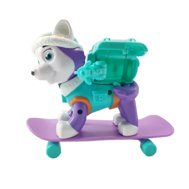 Paw Patrol Everest Skateboard Dog Puppies Patrol Rescue Toys PVC Anime Figure Action Model Doll Toys Kids Birthday Gift Paw Patrol Everest Skateboard Dog Puppies Patrol Rescue Toys PVC Anime Figure Action Model Doll Toys Kids Birthday Gift