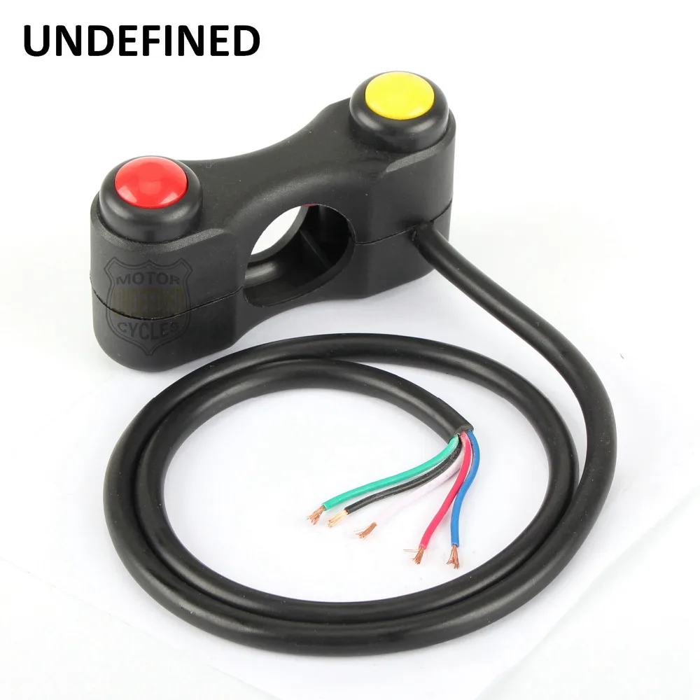 Buy Universal Motorcycle Bike 2 button Array 7/8