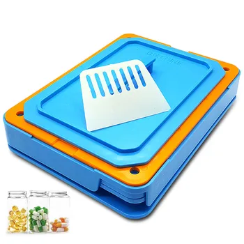 

200 Holes 0# Plastic Professional Manual Capsule Filling Machine Capsule Powder Drug Filling Board Food Grade