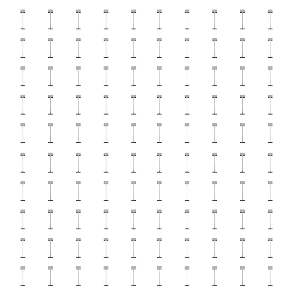 

100pcs Tile Leveling System Stainless Steel Needle Replacement Parts for Tile Leveler Construction Tool Parts